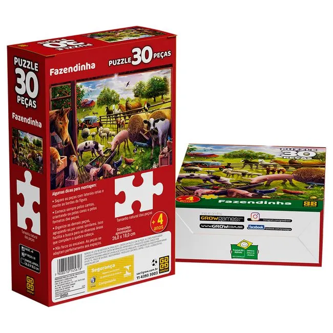 Fazendinha - 30 peças - Imagem 3