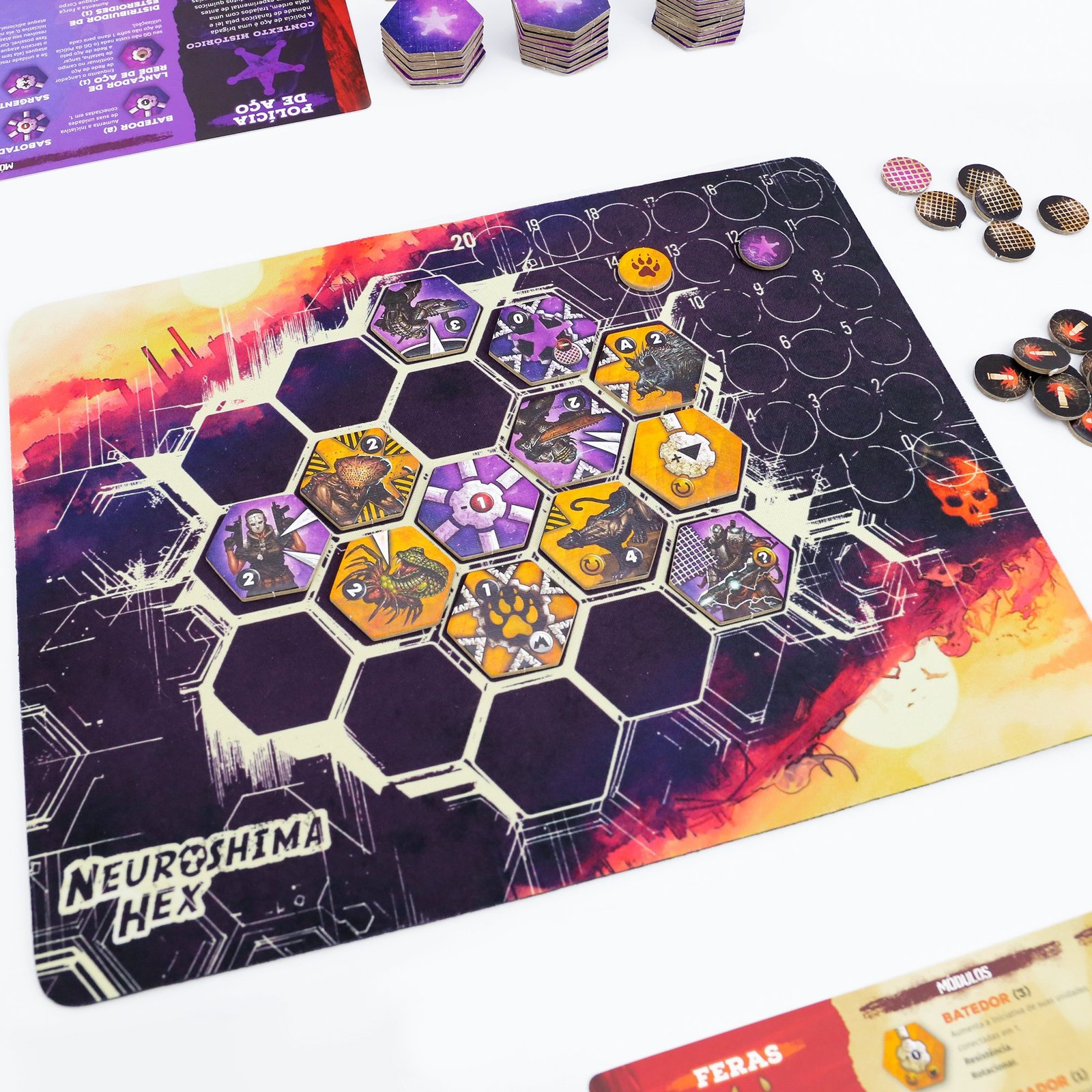 Neuroshima Hex: Battle - Polícia de Aço Vs. Feras - Imagem 4